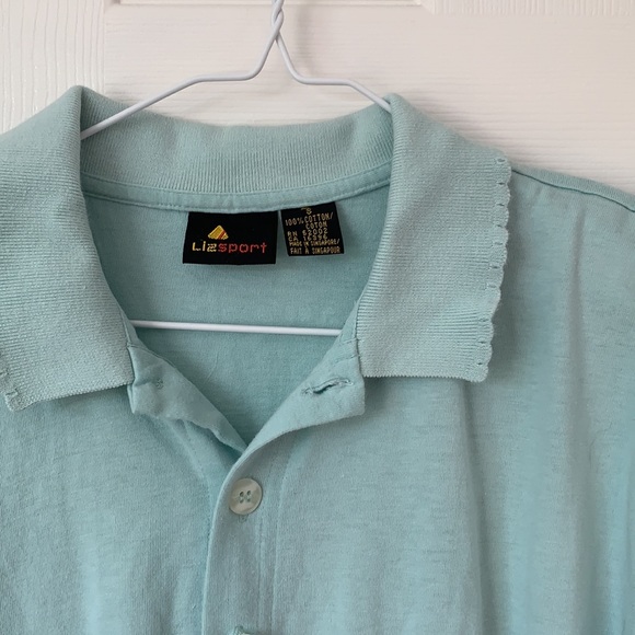 Vintage Liz sport baby blue dress small - Picture 2 of 5